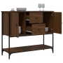 Engineered wood brown oak sideboard 100x36x85 cm by , Sideboards - Ref: Foro24-835558, Price: 97,99 €, Discount: %