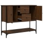 Engineered wood brown oak sideboard 100x36x85 cm by , Sideboards - Ref: Foro24-835558, Price: 97,99 €, Discount: %