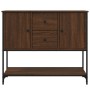 Engineered wood brown oak sideboard 100x36x85 cm by , Sideboards - Ref: Foro24-835558, Price: 97,99 €, Discount: %