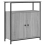 Engineered wood sideboard in Sonoma grey, 70x30x80 cm. by , Sideboards - Ref: Foro24-835532, Price: 69,85 €, Discount: %