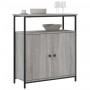 Engineered wood sideboard in Sonoma grey, 70x30x80 cm. by , Sideboards - Ref: Foro24-835532, Price: 69,85 €, Discount: %