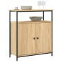 Engineered wood sideboard in Sonoma oak, 70x30x80 cm. by , Sideboards - Ref: Foro24-835530, Price: 71,50 €, Discount: %