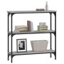 Mesa consola madera de ingeniería gris Sonoma 75x22,5x75 cm de , Mesas auxiliares - Ref: Foro24-834033, Precio: 39,22 €, Desc...