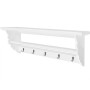 Baroque style white MDF coat rack by vidaXL, Hat and coat racks - Ref: Foro24-242644, Price: 41,39 €, Discount: %