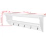 Perchero estilo barroco MDF blanco de vidaXL, Percheros para sombreros y abrigos - Ref: Foro24-242644, Precio: 41,39 €, Descu...