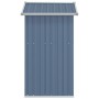 Cobertizo de jardín acero galvanizado gris 126x97,5x177 cm de , Cobertizos - Ref: Foro24-316234, Precio: 188,63 €, Descuento: %