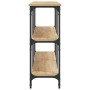 Mesa consola madera de ingeniería roble Sonoma 200x29x75 cm de , Mesas auxiliares - Ref: Foro24-834111, Precio: 102,23 €, Des...