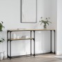 Sonoma oak engineered wood console table 145x22.5x75 cm by , Side tables - Ref: Foro24-834096, Price: 51,65 €, Discount: %