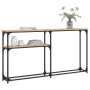 Mesa consola madera de ingeniería roble Sonoma 145x22,5x75 cm de , Mesas auxiliares - Ref: Foro24-834096, Precio: 51,65 €, De...