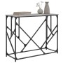 Mesa consola madera de ingeniería gris Sonoma 100x40x80 cm de , Mesas auxiliares - Ref: Foro24-834118, Precio: 58,66 €, Descu...