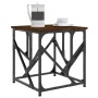 Mesa de centro madera de ingeniería marrón roble 45x45x47,5 cm de , Mesas de centro - Ref: Foro24-834124, Precio: 42,66 €, De...