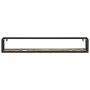 Wall shelves 2 pcs solid wood mango iron 110x17x17 cm by , Shelves and shelves - Ref: Foro24-353793, Price: 87,99 €, Discount: %