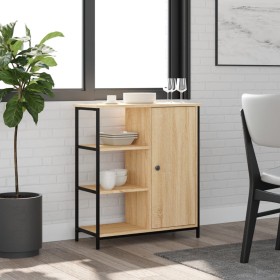 Sonoma Oak Engineered Wood Sideboard 70x30x80 cm by , Sideboards - Ref: Foro24-835490, Price: 71,27 €, Discount: %