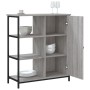 Aparador de madera de ingeniería gris Sonoma 70x30x80 cm de , Aparadores - Ref: Foro24-835492, Precio: 68,04 €, Descuento: %