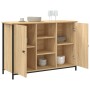 Aparador de madera de ingeniería roble Sonoma 100x35x70 cm de , Aparadores - Ref: Foro24-835515, Precio: 92,58 €, Descuento: %