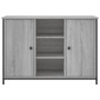 Engineered wood sideboard in Sonoma grey, 100x35x70 cm. by , Sideboards - Ref: Foro24-835517, Price: 84,03 €, Discount: %