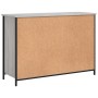 Aparador de madera de ingeniería gris Sonoma 100x35x70 cm de , Aparadores - Ref: Foro24-835522, Precio: 101,36 €, Descuento: %