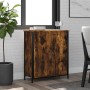 Smoked oak engineered wood sideboard 70x30x80 cm by , Sideboards - Ref: Foro24-835536, Price: 76,51 €, Discount: %