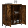 Smoked oak engineered wood sideboard 70x30x80 cm by , Sideboards - Ref: Foro24-835536, Price: 76,51 €, Discount: %