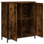 Smoked oak engineered wood sideboard 70x30x80 cm by , Sideboards - Ref: Foro24-835536, Price: 76,51 €, Discount: %