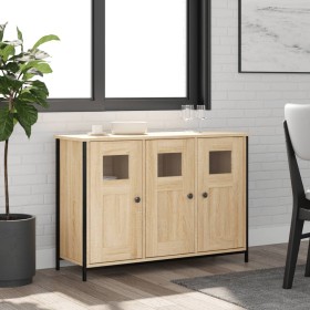 Sideboard aus Sonoma-Eichenholzwerkstoff, 100 x 35 x 70 cm von , Sideboards - Ref: Foro24-835520, Preis: 103,18 €, Rabatt: %