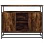 Smoked oak engineered wood sideboard 100x35x80 cm by , Sideboards - Ref: Foro24-835541, Price: 90,11 €, Discount: %