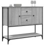 Engineered wood sideboard in Sonoma grey, 100x36x85 cm. by , Sideboards - Ref: Foro24-835557, Price: 101,99 €, Discount: %