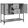 Engineered wood sideboard in Sonoma grey, 100x36x85 cm. by , Sideboards - Ref: Foro24-835557, Price: 101,99 €, Discount: %