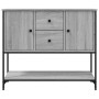 Engineered wood sideboard in Sonoma grey, 100x36x85 cm. by , Sideboards - Ref: Foro24-835557, Price: 101,99 €, Discount: %