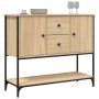 Sideboard aus Sonoma-Eichenholzwerkstoff, 100 x 36 x 85 cm von , Sideboards - Ref: Foro24-835555, Preis: 110,75 €, Rabatt: %