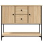 Sideboard aus Sonoma-Eichenholzwerkstoff, 100 x 36 x 85 cm von , Sideboards - Ref: Foro24-835555, Preis: 110,75 €, Rabatt: %