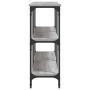 Mesa consola madera de ingeniería gris Sonoma 200x29x75 cm de , Mesas auxiliares - Ref: Foro24-834113, Precio: 90,79 €, Descu...