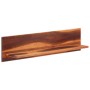 Wall shelves 2 units solid acacia wood 112x20x26 cm by , Shelves and shelves - Ref: Foro24-356248, Price: 138,90 €, Discount: %