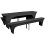 Covers for fitted outdoor table and benches anthracite 3 units by vidaXL, Covers - Ref: Foro24-131434, Price: 31,70 €, Discou...