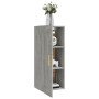 Concrete gray engineered wood wall cabinet 35x34x90 cm by , Shelves and shelves - Ref: Foro24-812469, Price: 47,23 €, Discoun...