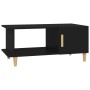 Black plywood coffee table 90x50x40 cm by , Coffee table - Ref: Foro24-812745, Price: 58,99 €, Discount: %