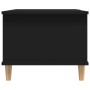 Black plywood coffee table 90x50x40 cm by , Coffee table - Ref: Foro24-812745, Price: 58,99 €, Discount: %