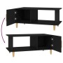 Black plywood coffee table 90x50x40 cm by , Coffee table - Ref: Foro24-812745, Price: 58,99 €, Discount: %