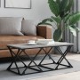 Sonoma gray engineered wood coffee table 100x49x40 cm by , Coffee table - Ref: Foro24-835362, Price: 52,99 €, Discount: %