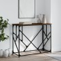 Oak brown engineered wood console table 100x40x80 cm by , Side tables - Ref: Foro24-834119, Price: 54,45 €, Discount: %