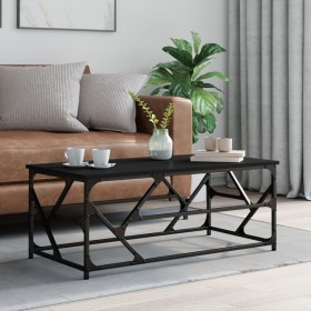 Black plywood coffee table 100x50x40 cm by , Coffee table - Ref: Foro24-834125, Price: 52,99 €, Discount: %