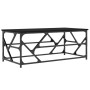 Black plywood coffee table 100x50x40 cm by , Coffee table - Ref: Foro24-834125, Price: 52,99 €, Discount: %