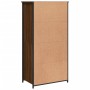 Aparador alto madera contrachapada marrón roble 62x36x121,5 cm de , Aparadores - Ref: Foro24-834214, Precio: 83,97 €, Descuen...