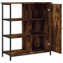 Aparador de madera de ingeniería roble ahumado 70x30x80 cm de , Aparadores - Ref: Foro24-835491, Precio: 56,65 €, Descuento: %