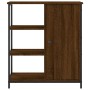 Aparador de madera de ingeniería marrón roble 70x30x80 cm de , Aparadores - Ref: Foro24-835493, Precio: 66,96 €, Descuento: %