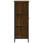 Aparador de madera de ingeniería marrón roble 70x30x80 cm de , Aparadores - Ref: Foro24-835493, Precio: 66,96 €, Descuento: %