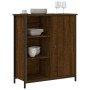 Oak brown engineered wood sideboard 70x30x80 cm by , Sideboards - Ref: Foro24-835498, Price: 61,71 €, Discount: %