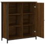 Aparador de madera de ingeniería marrón roble 70x30x80 cm de , Aparadores - Ref: Foro24-835498, Precio: 61,71 €, Descuento: %