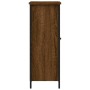 Aparador de madera de ingeniería marrón roble 70x30x80 cm de , Aparadores - Ref: Foro24-835498, Precio: 61,71 €, Descuento: %