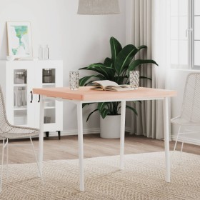 Square solid beech wood table top 80x80x4 cm by , Table tops - Ref: Foro24-355964, Price: 132,99 €, Discount: %